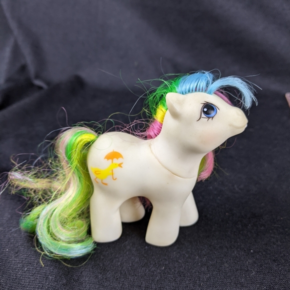 My Little Pony 1987 Quackers MLP G1 Duck Umbrella Rainbow - Picture 1 of 6